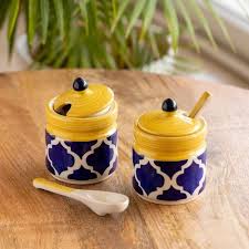 buy pickle pot with lid and spoon